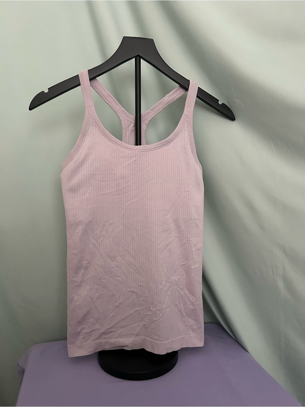Lululemon Lilac Align Ribbed Racerback Tank Top Size 6 EUC